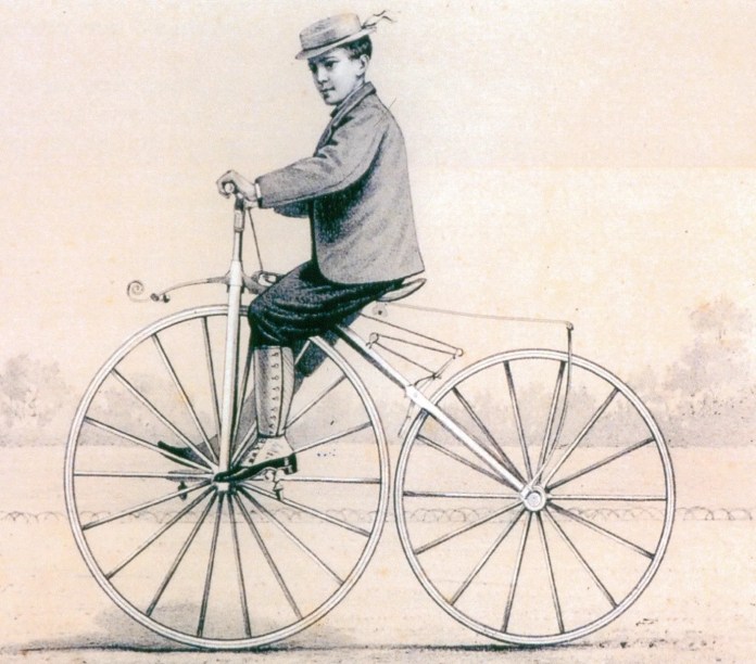 Именно из Парижа 1867-го Михал Мрозовський и привез во Львов первый велосипед